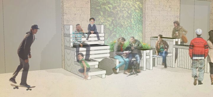 Concept of Seating Area